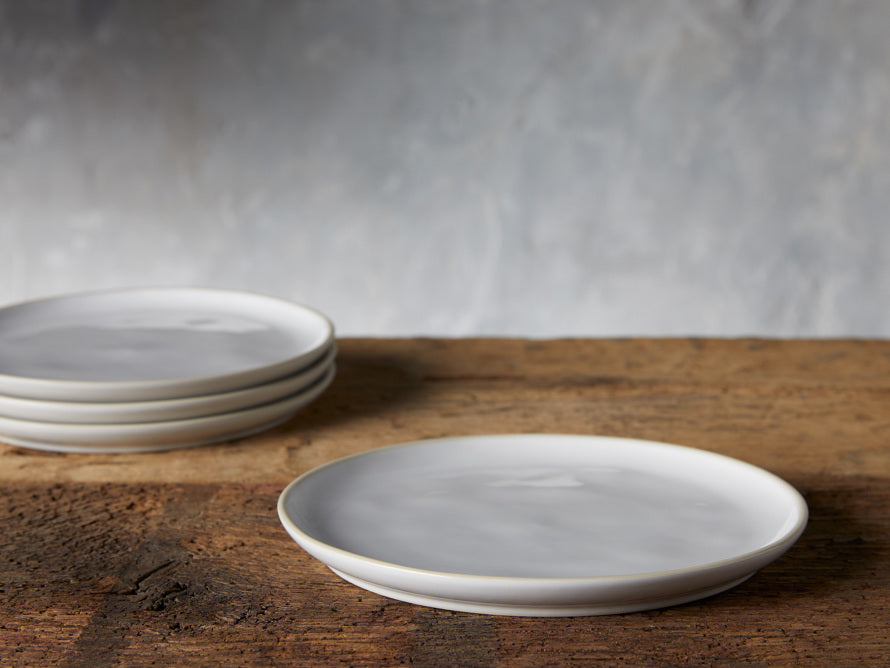 Lay Clay White Plate